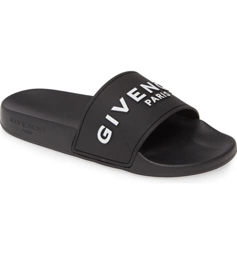 givenchy logo slides replica|Givenchy Slides for Women .